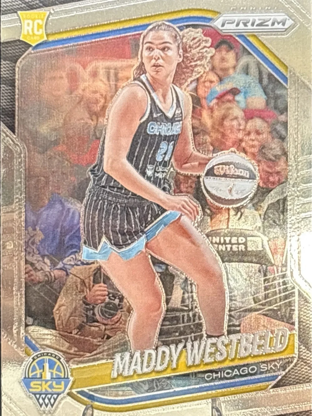 Panini Prizm Maddy Westbeld Rookie Basketball Card